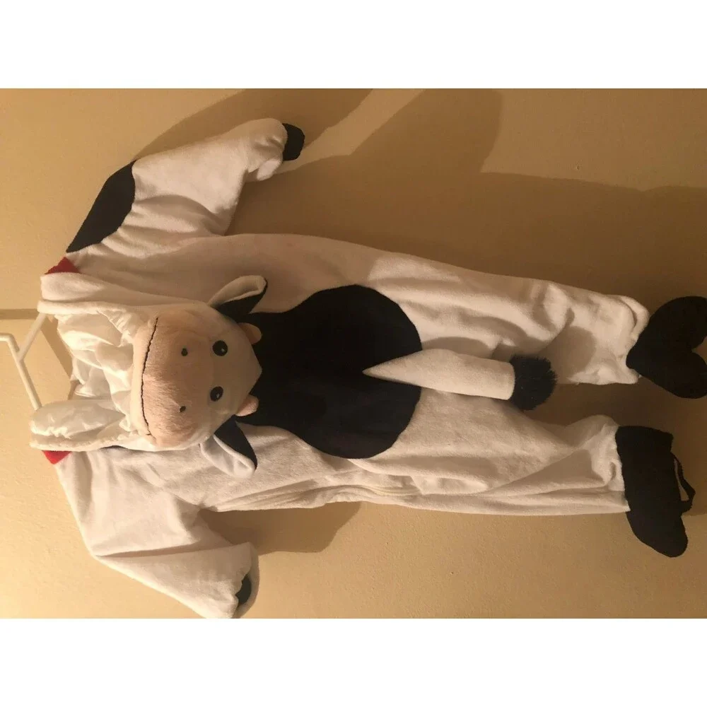 Halloween Costumes Cow Pajama Costume 12-24 months Party SuppliesFiesta